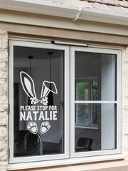 Personalised Easter Window Sticker by Loveabode - Image 2 of 4