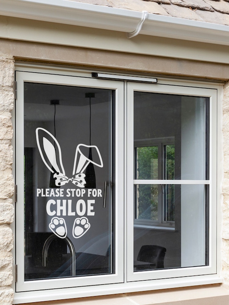 Personalised Easter Window Sticker by Loveabode - Image 4 of 4