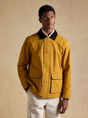 Joules Westcott Yellow Waterproof Coat - Image 4 of 16