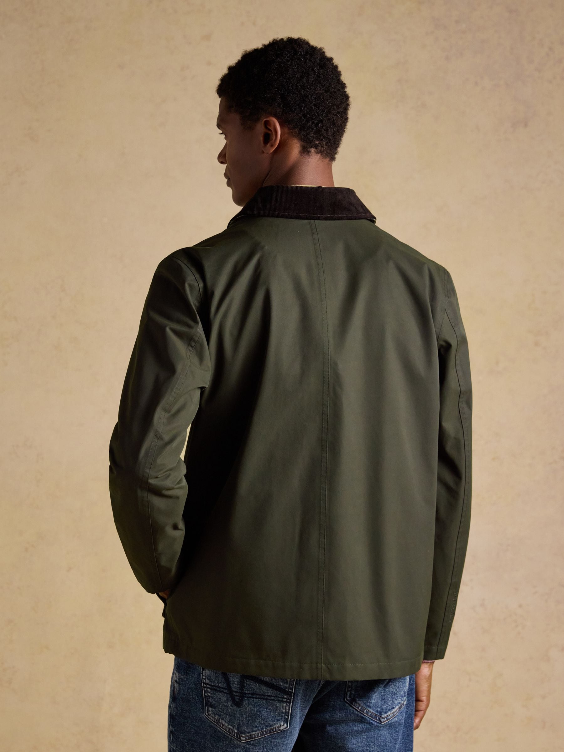 Buy Joules Westcott Khaki Green Waterproof Coat from the Next UK