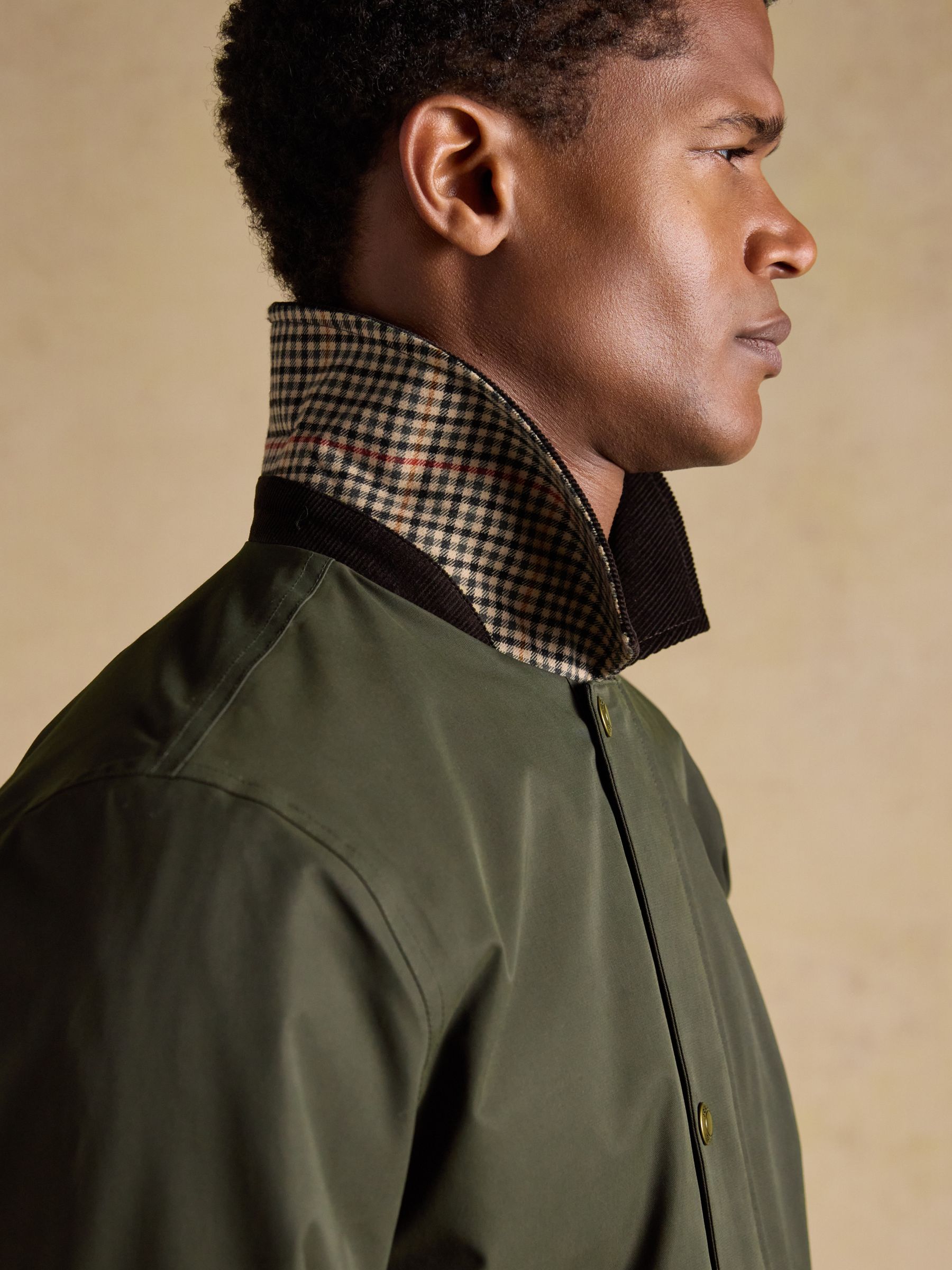 Buy Joules Westcott Khaki Green Waterproof Coat from the Next UK