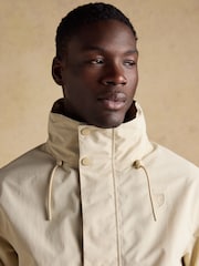 Joules Quayside Stone Lightweight Waterproof Coat with Packable Hood - Image 10 of 16