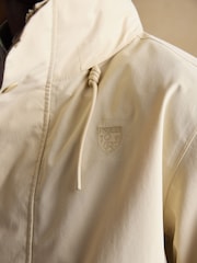 Joules Quayside Stone Lightweight Waterproof Coat with Packable Hood - Image 13 of 16