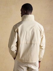 Joules Quayside Stone Lightweight Waterproof Coat with Packable Hood - Image 6 of 16