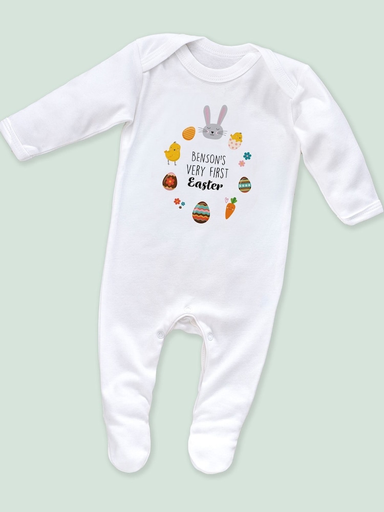 Little Years Personalised Easter ICON Sleepsuit - Image 1 of 4