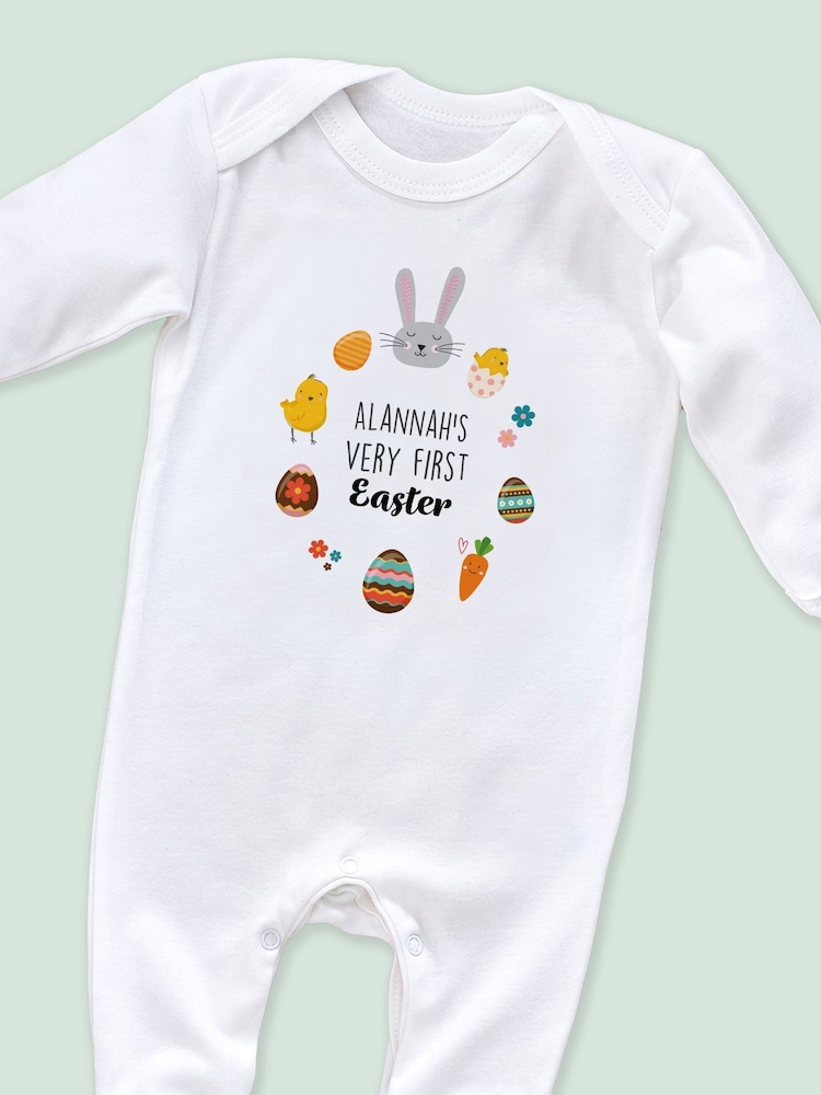 Little Years Personalised Easter ICON Sleepsuit - Image 2 of 4