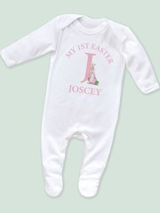 Little Years Personalised Peter Rabbit Easter Sleepsuit - Image 3 of 4