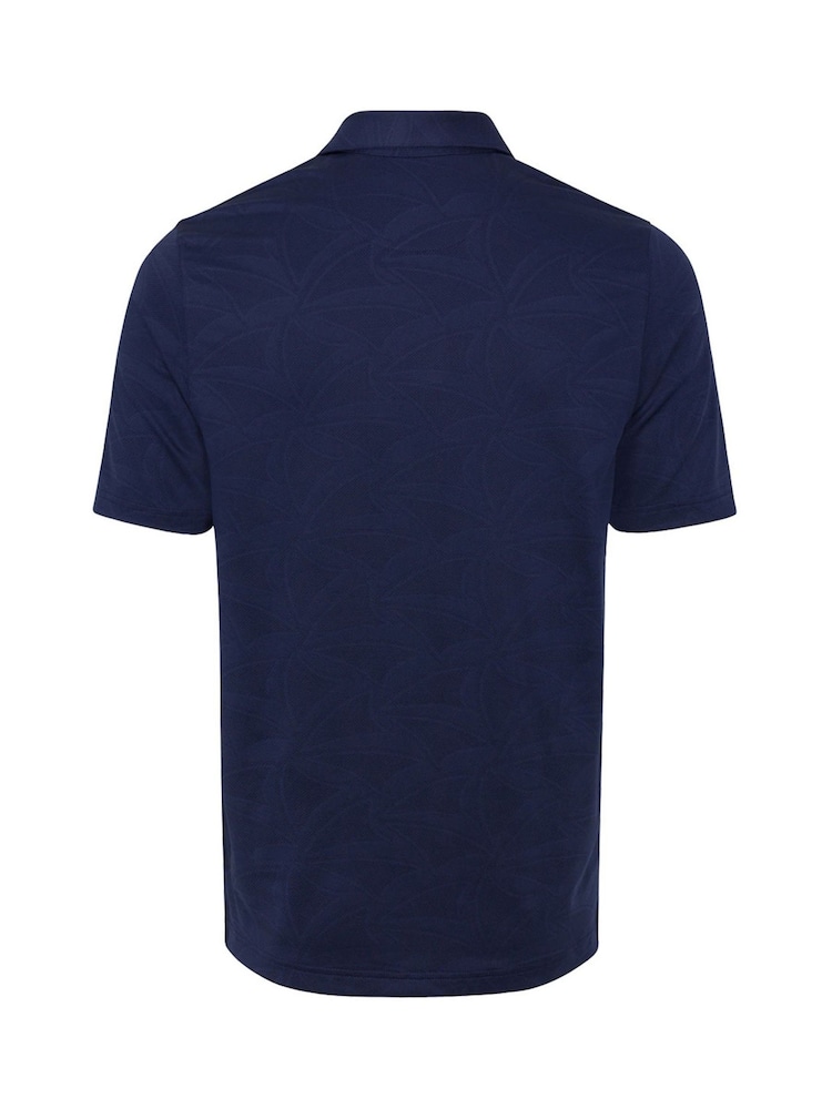 Greg Norman Mens Shark Wave Golf Polo Shirt - Image 2 of 3