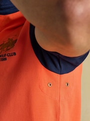 Joules Embellished Cotton Pique Polo Shirt - صورة 5 من 9