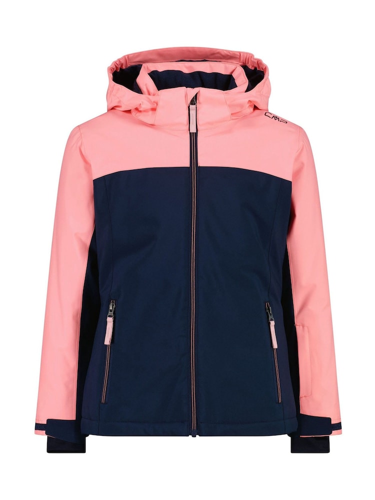 CMP Blue Snaps Hood Kid Jacket - Image 1 of 6 CMP Blue Snaps Hood Kid Jacket - Image 1 of 6