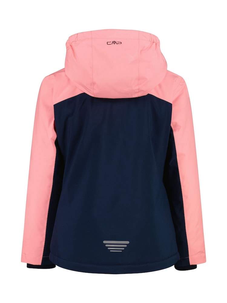 CMP Blue Snaps Hood Kid Jacket - Image 2 of 6 CMP Blue Snaps Hood Kid Jacket - Image 2 of 6