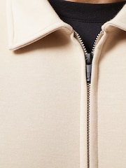 French Connection Natural Blend Zip Through Stretch Collared Sweatshirt - Image 5 of 6
