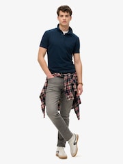 Superdry Essential 100% Cotton Jersey Polo Top - Bild 3 von 6