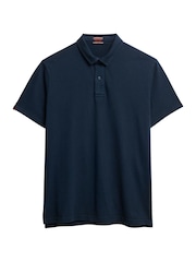 Superdry Essential 100% Cotton Jersey Polo Top - Bild 5 von 6