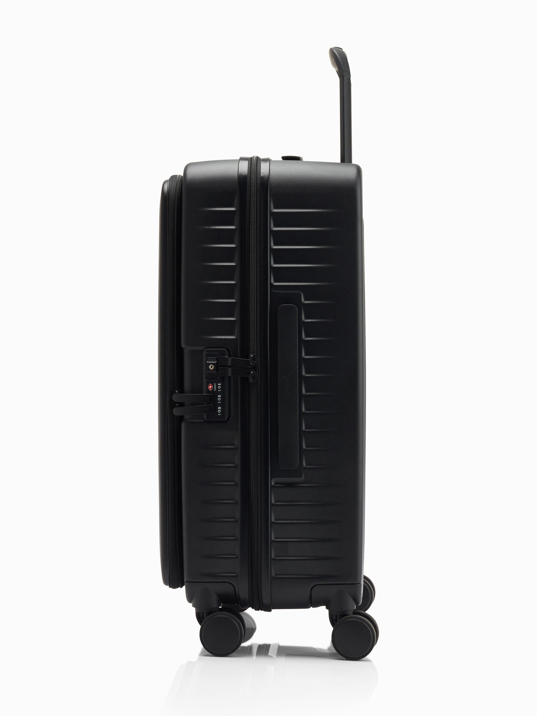 Buy Nere Black Venture DUAL OPEN 65CM Medium Suitcase from Next Buy Nere Black Venture DUAL OPEN 65CM Medium Suitcase from Next