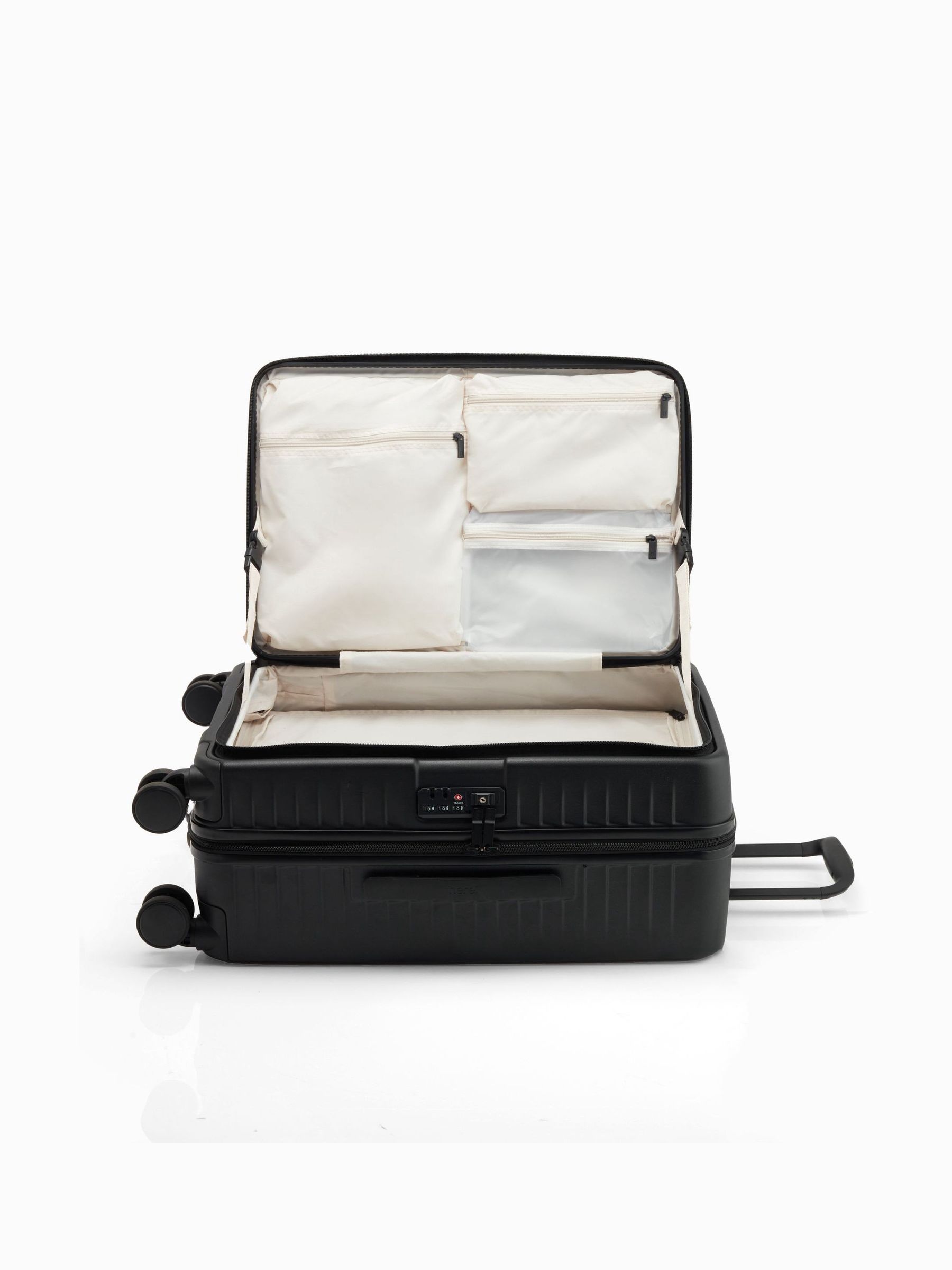 Buy Nere Black Venture DUAL OPEN 65CM Medium Suitcase from Next USA