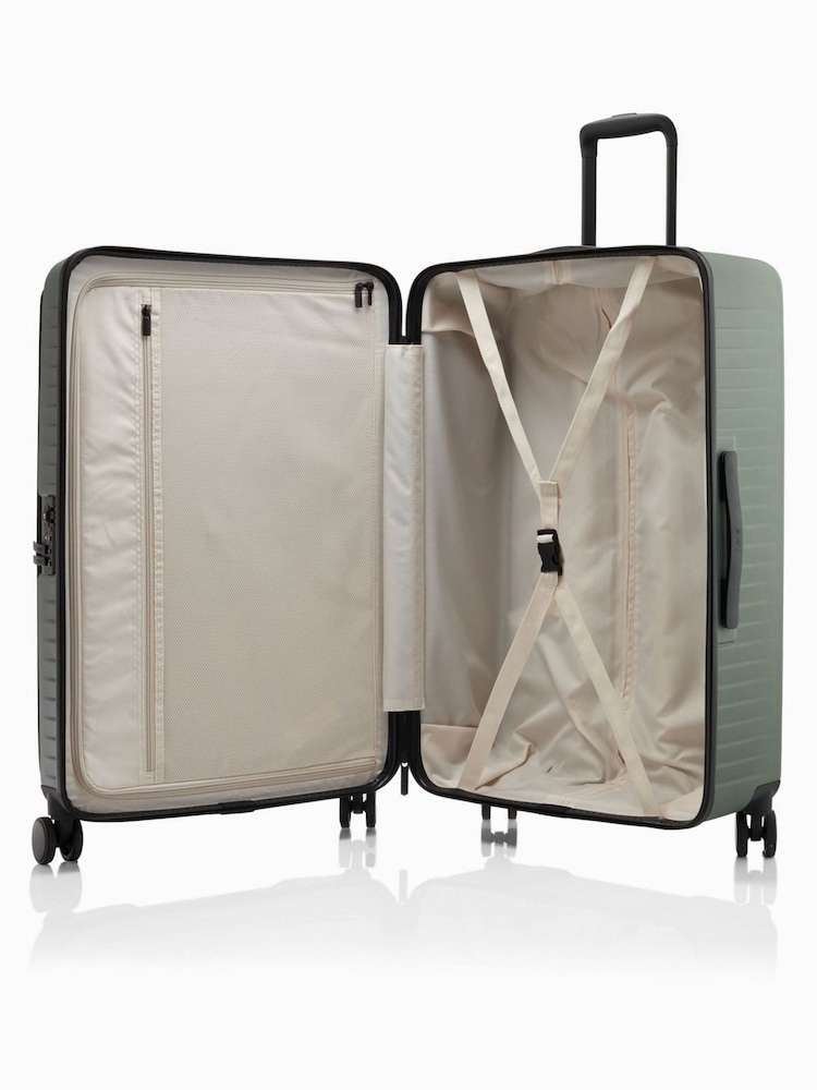 Nere Green Venture DUAL OPEN 75CM Suitcase - Image 6 of 6