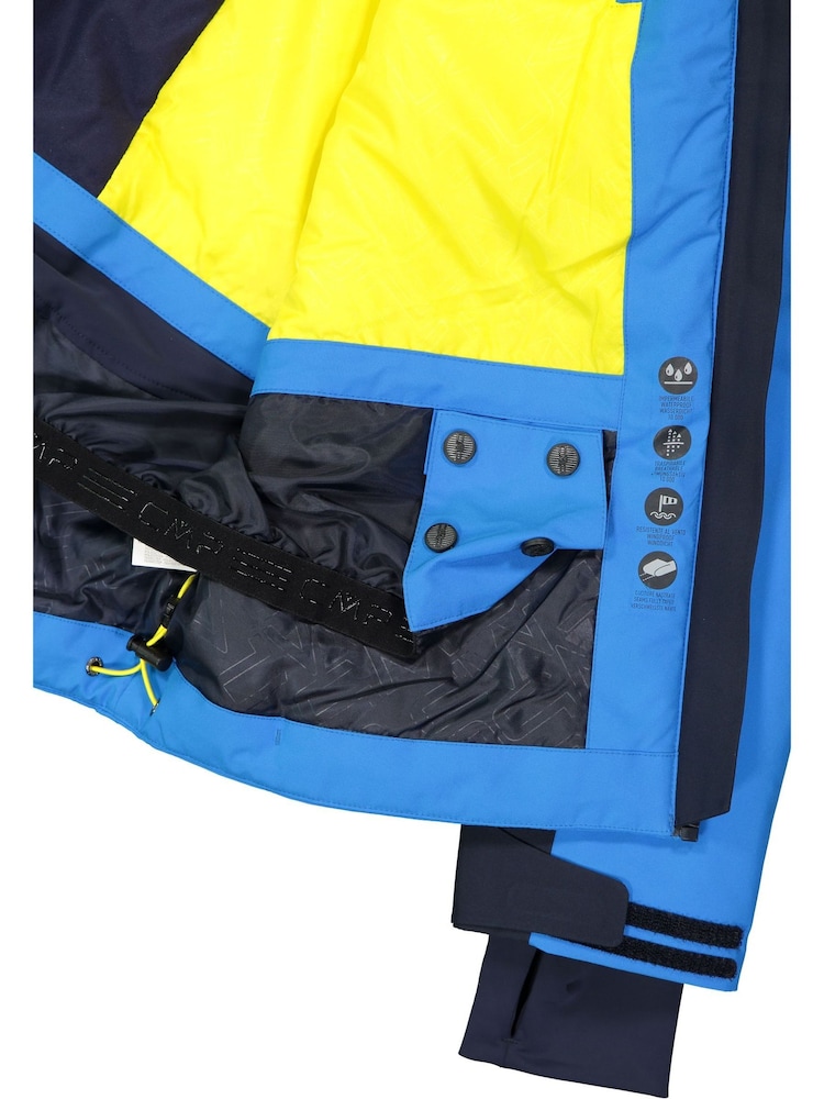 CMP Light Blue Zip Hood Blue Man Jacket - Image 6 of 6 CMP Light Blue Zip Hood Blue Man Jacket - Image 6 of 6