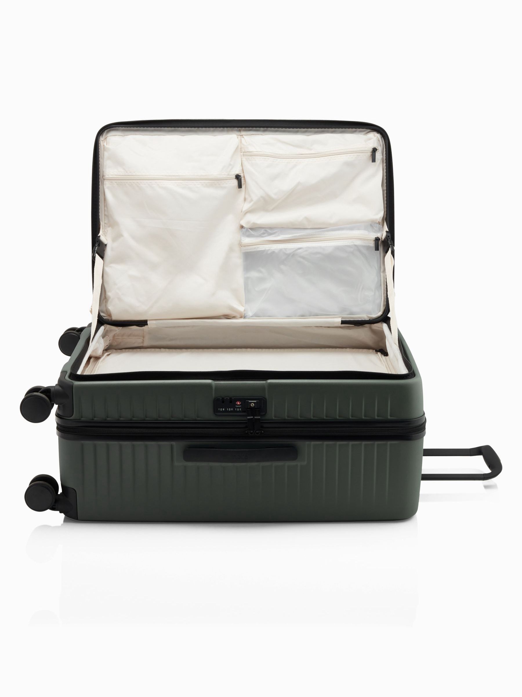Buy Nere Green Venture DUAL OPEN 65CM Suitcase from Next USA