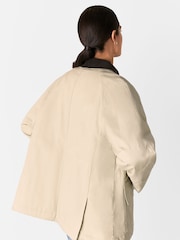 Whistles Nude Fern Waxed 100% Cotton Jacket - Image 2 of 5