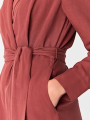 Whistles Relaxed Linen Blend Jumpsuit - Imagen 4 de 5
