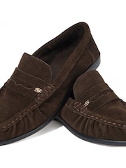 Dune London Grisella Ruch Detail Penny Loafers - Image 6 of 6