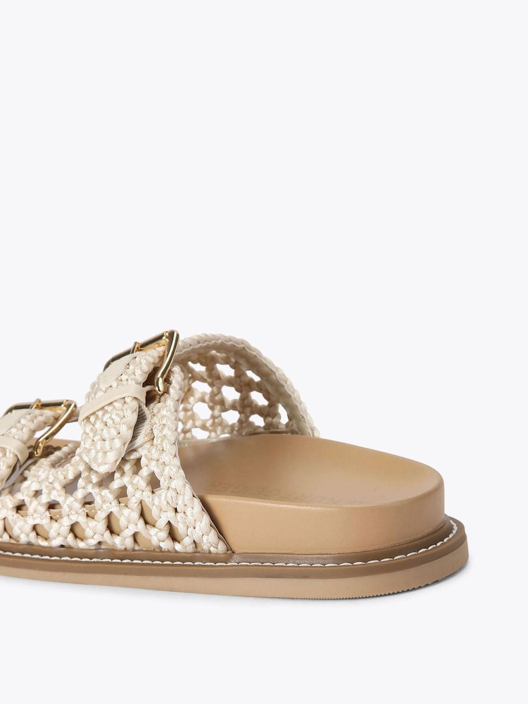 KG Kurt Geiger Cream Rhoda Sandals - Image 3 of 4