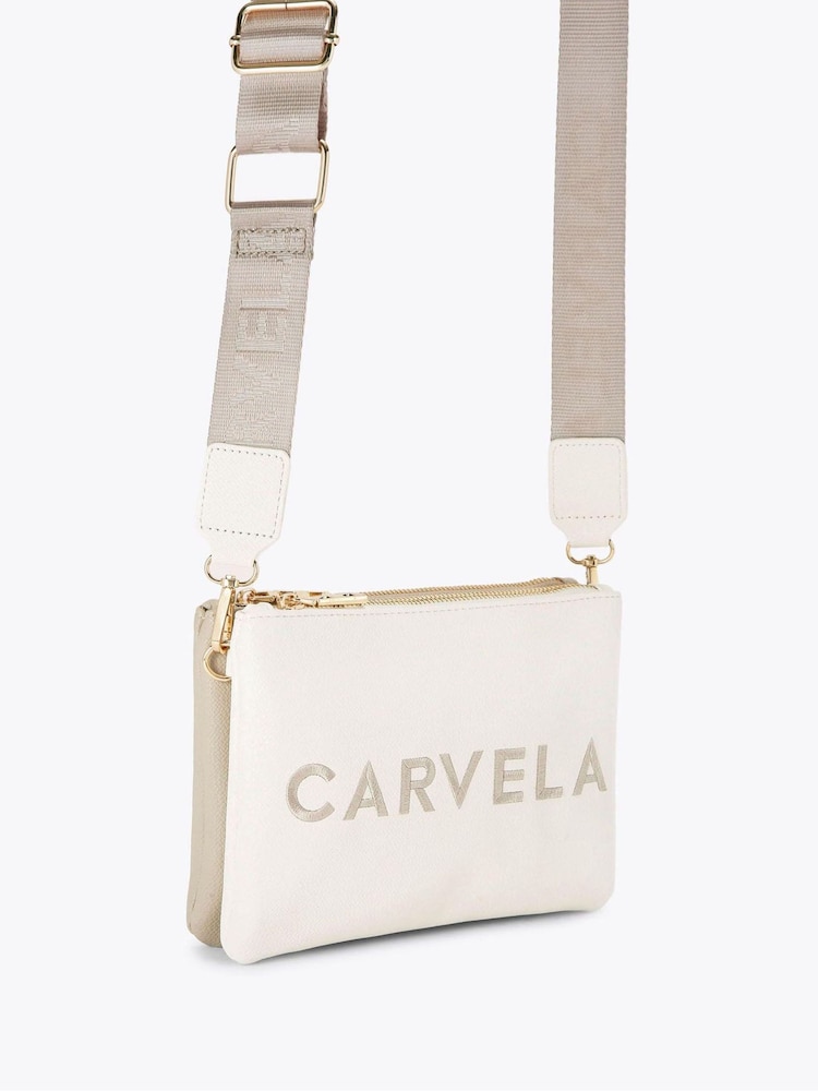 Carvela Frame Double Pouch Bag - Image 2 of 4