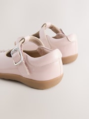 Pink Standard Fit (F) First Walker T-Bar Touch Fastening Shoes - Image 4 of 5