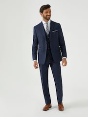 Skopes Blue Tailored Fit Wool Blend Joss Suit Jacket - Image 2 of 6