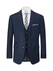 Skopes Blue Tailored Fit Wool Blend Joss Suit Jacket - Image 5 of 6