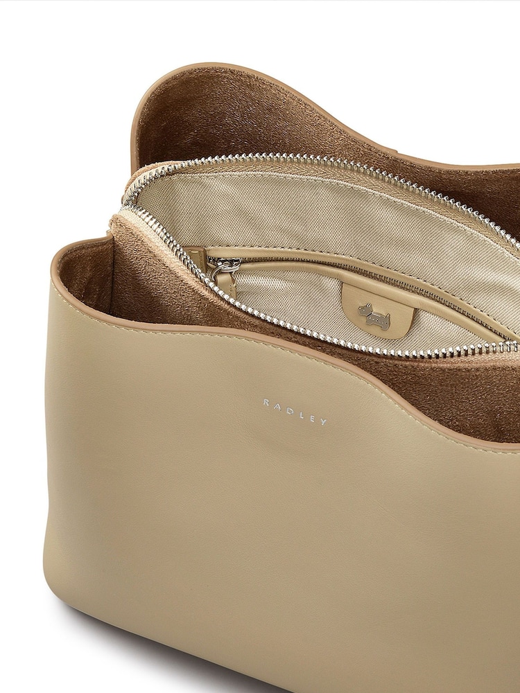 Radley Medium Dukes Place Compartment Nude Cross-Body Bag - Image 5 of 5
