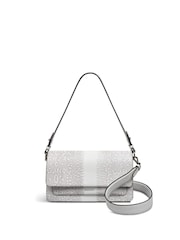 Radley Leather Lane Medium Faux Lizard Print Flapover Shoulder Bag - Image 3 of 6