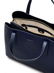Radley Medium Blue Dukes Place Ziptop Grab Bag - Imagem 4 de 5