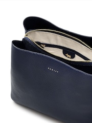 Radley Medium Blue Dukes Place Compartment Cross-Body Bag - Image 3 of 5