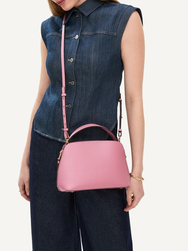 Radley Small Pink Liverpool Street Open Top Grab Bag - Image 5 of 5