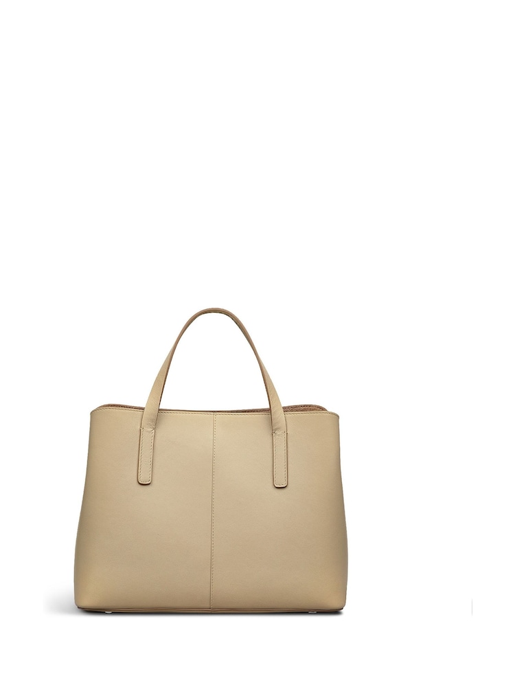 Radley Medium Dukes Place Ziptop Grab Nude Bag - Image 2 of 5