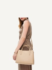Radley Medium Dukes Place Ziptop Grab Nude Bag - Image 5 of 5