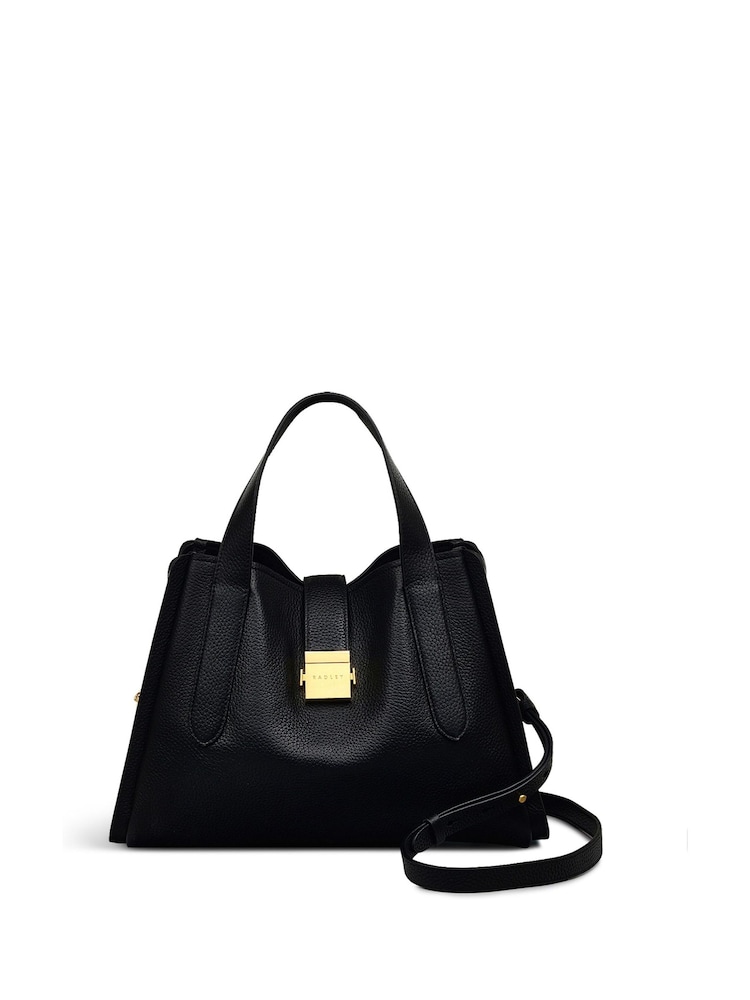 črna - Radley Medium Sloane Street Ziptop Grab Bag - Slika 1 iz 4
