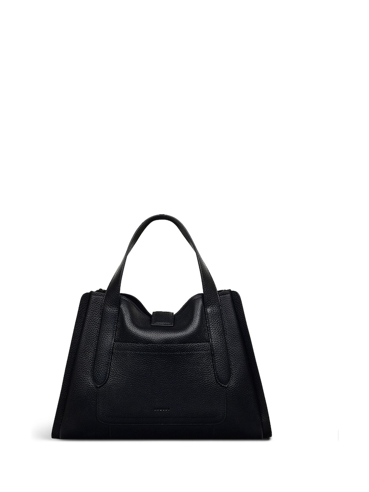 črna - Radley Medium Sloane Street Ziptop Grab Bag - Slika 2 iz 4