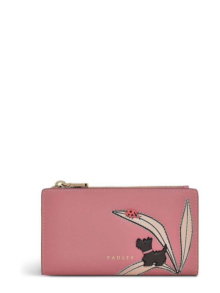 Radley Medium Pink The Tales Of Spring Ziptop Purse - Image 1 of 4
