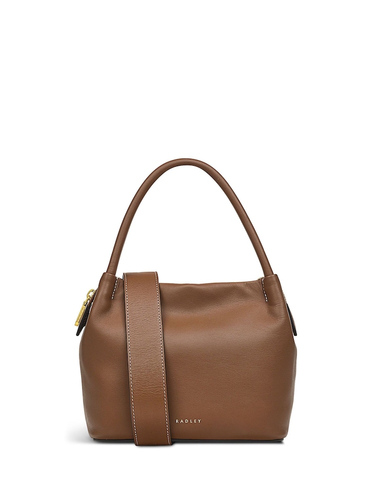 Radley Small Ivydale Road Ziptop Brown Cross-Body Bag - Image 1 of 6