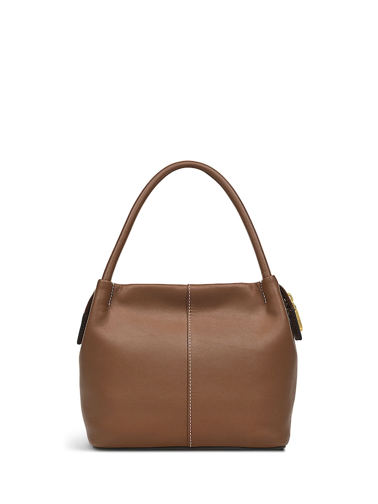 Radley Small Ivydale Road Ziptop Brown Cross-Body Bag - Image 2 of 6