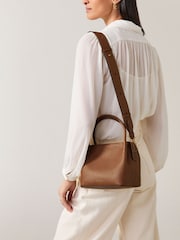 Radley Small Ivydale Road Ziptop Brown Cross-Body Bag - Image 6 of 6