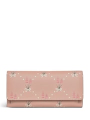 Radley Large Pink Hollyhock Flapover Matinee Wallet - Image 1 of 3