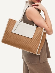 Radley Large The Burlington Raffia Open Top  Tote Bag - Image 1 of 6