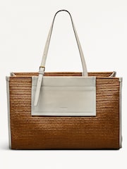 Radley Large The Burlington Raffia Open Top  Tote Bag - Image 3 of 6