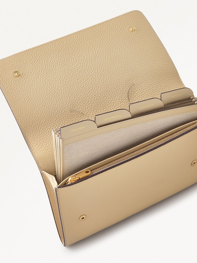 Radley Large Nude The Rathbone Flapover Travel Purse - Image 4 of 4