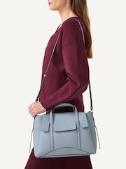 Radley Medium The Chancery Faux Croc Effect Flapover Grab Bag - Image 4 of 8