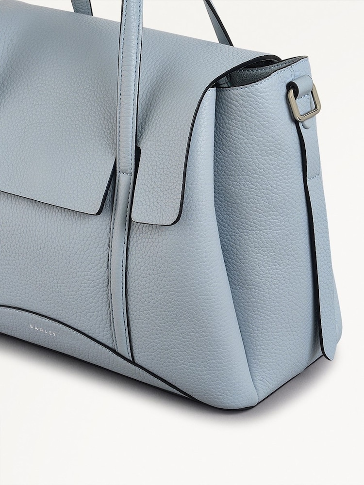 Radley Medium The Chancery Faux Croc Effect Flapover Grab Bag - Image 8 of 8